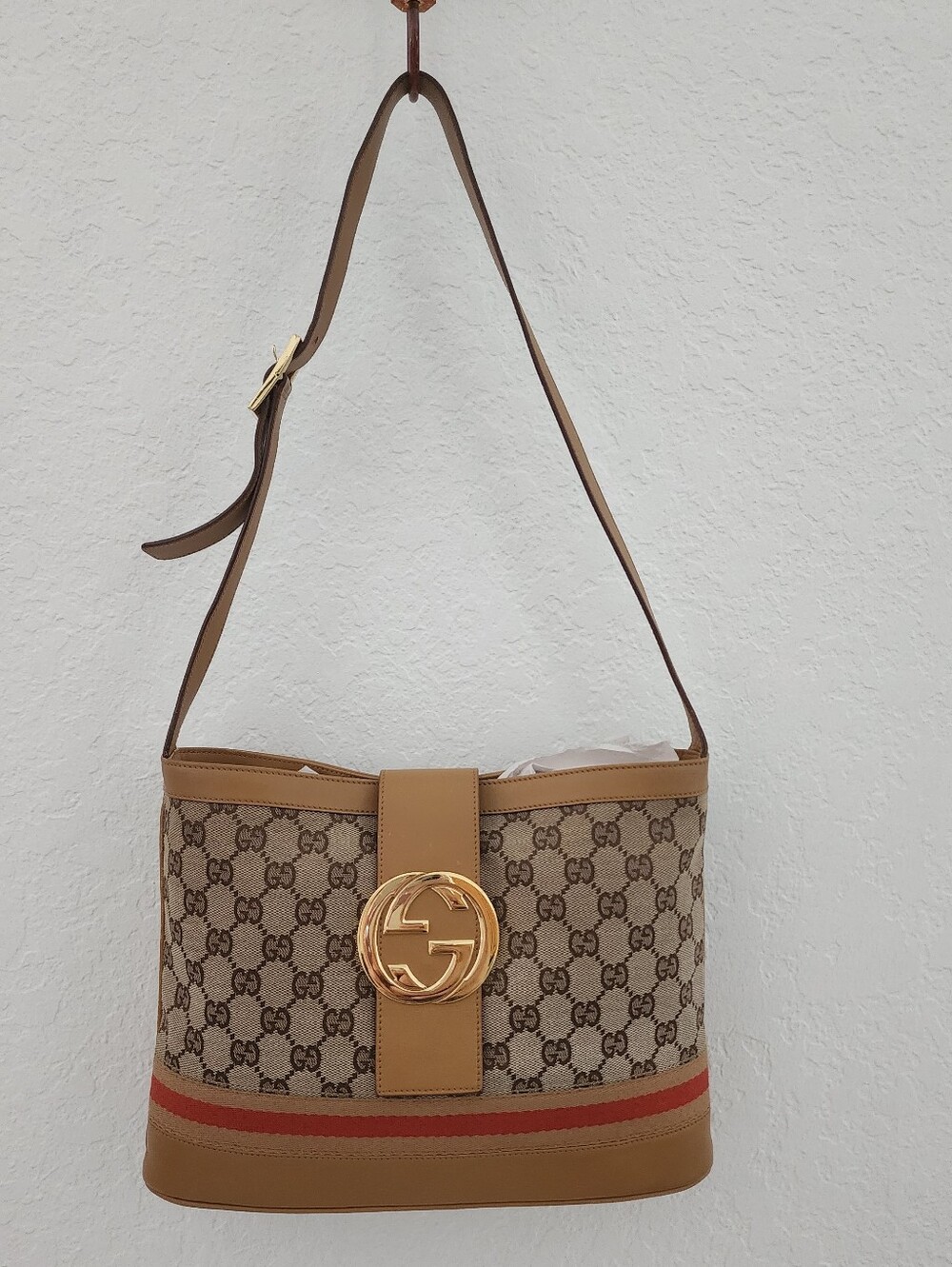 GUCCI | Limited Edition GG Monogram Sherry Line Shoulder Bag